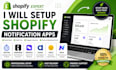 setup shopify notification hextom omnisend sendwill avada swile nova