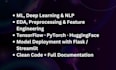 build machine learning, deep learning, and nlp models using python