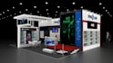 3d trade booth designing