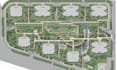 clickable interactive site plan, vector, svg map, rv park, campground  world map