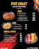 professional food posts and restaurant social media design