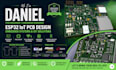design esp32 iot pcb, embedded system circuit and schematic