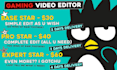 edit your gaming video