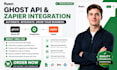 integrate ghost zapier integration ghost api ghost webhook