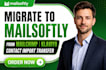 migrate to mailsoftly from mailchimp klaviyo contact import transfer