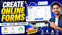 craete online form using jotform, typeform and survey monkey