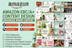 design amazon ebc a plus content listing images infographics amazon ebc design