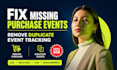 fix missing woocommerce purchase event value and duplicate event tracking