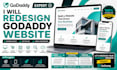 redesign godaddy website, godaddy website design, godaddy expert, website