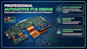 do automotive instrument cluster pcb, digital cluster with rigid flex technology
