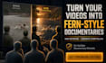 edit 3d animation and video editing in fern style documentary