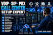 configure voip asterisk freepbx sip trunk and did numbers