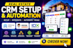 set up follow up boss real geeks crm idx website drip automation CRM automation