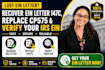 apply for ein, replace cp575 and assist with irs compliance