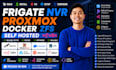 build install fix setup configure frigate nvr proxmox docker zfs self hosted n8n