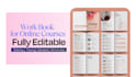 pdf handouts, forms and workbook in canva
