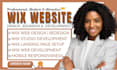 do wix website redesign wix studio design wix website development wix