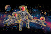 draw you a cool astronaut design