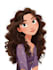 create a disney cartoon illustration