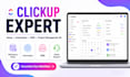 do clickup setup, clickup automation, clickup CRM, clickup project management VA