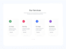 develop a responsive and professional web application
