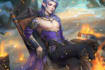 create fantasy portrait with cinematic lighting