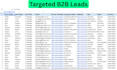 do b2b lead generation and targeted lead generation