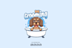 do modern high quality professional grooming logo