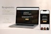 build responsive website development using html css js nodejs