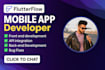 be your flutterflow mobile app developer, fintech app, wallet payments, banking