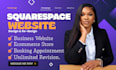 squarespace website design, squarespace website