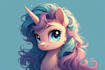 create custom pony girl character illustration