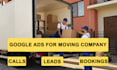 audit, set up google ads for your moving company