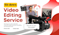 do professional video editing for youtube