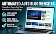create autoblog website, wordpress autoblog, autopilot, automated news website