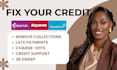 dispute remove collections charge offs and late payments