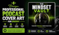 design professional podcast cover art for spotify