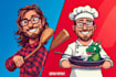 turn your idea into fun cartoon illustration