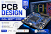 do stm32 pcb, embedded system pcb, sensor pcb, bluetooth pcb microcontroller pcb