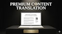 provide accurate translation to english from multiple languages