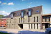 create a photorealistic exterior rendering