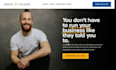 keynote speaker website, public speaker website performance coach website wix