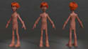 create 3d character model, 3d character design, game ready 3d character