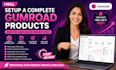 setup a complete gumroad products and fix low sales issues fast