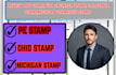 licensed engineer stamp structural stamp, full set permit ready