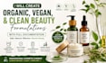 create organic vegan and clean beauty formulations