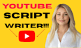be your professional youtube script writer for viral video content