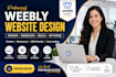 design weebly website redesign weebly website build professional busines website
