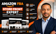 create amazon storefront ,design amazon storefront, amazon fba store, amazon ebc