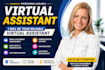 be your reliable virtual assistant for admin, data entry, and support tasks